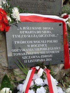 11-XI-2014 odsłonięcie tablicy - 6