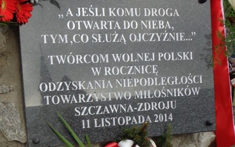Uroczystości z okazji Święta Odzyskania Niepodległości w Szczawnie-Zdroju