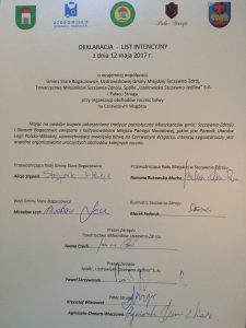 List intencyjny pomiędzy Gminami Szczawno-Zdrój i Stare Bogaczowice