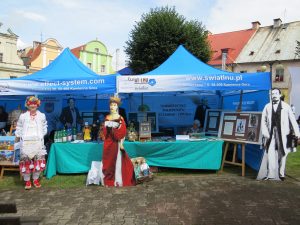 nasze stoisko na Jarmarku Tkaczy Śląskich
