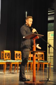 Wojciech Sokolnicki z najlepszymi życzeniami dla nauczycieli